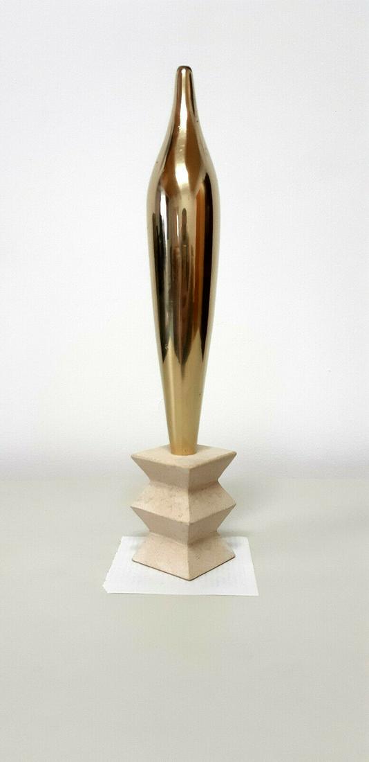 Bronze sculpture inspired by Constantin Brancusi (1 of 10)