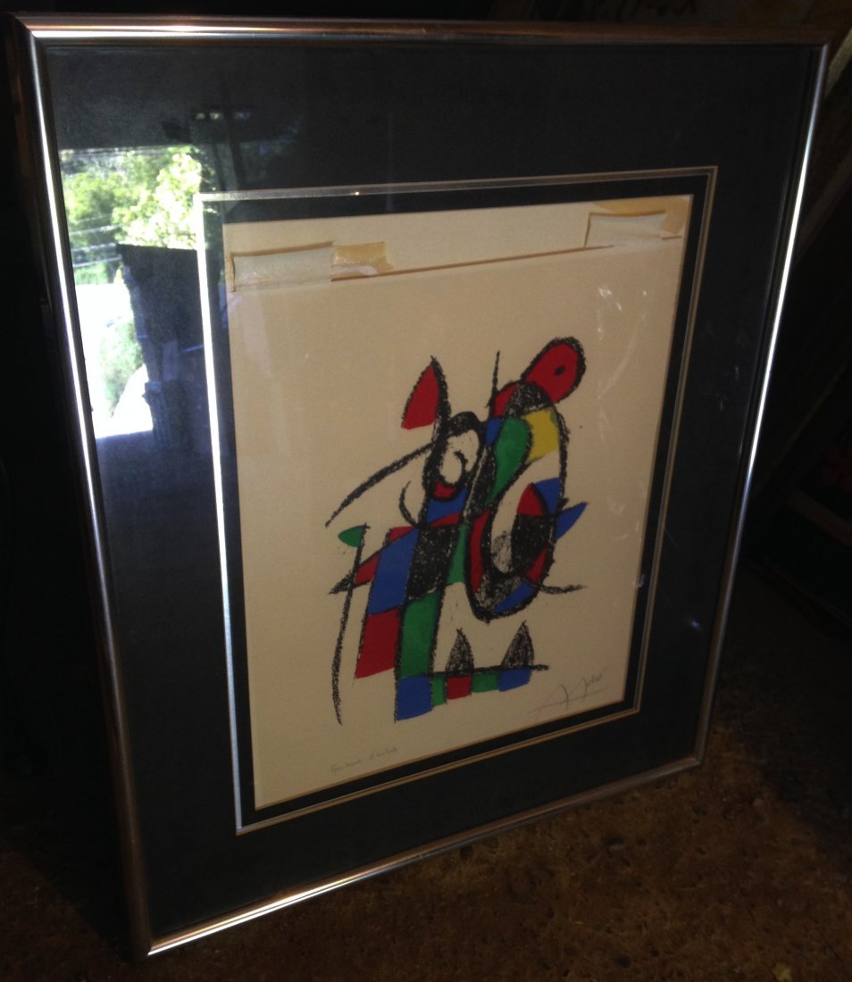 Miro Abstract Art Artist's Proof, Signed (1 of 10)