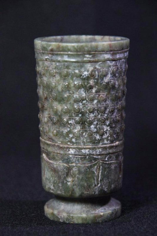 A celadon jade carving (1 of 10)