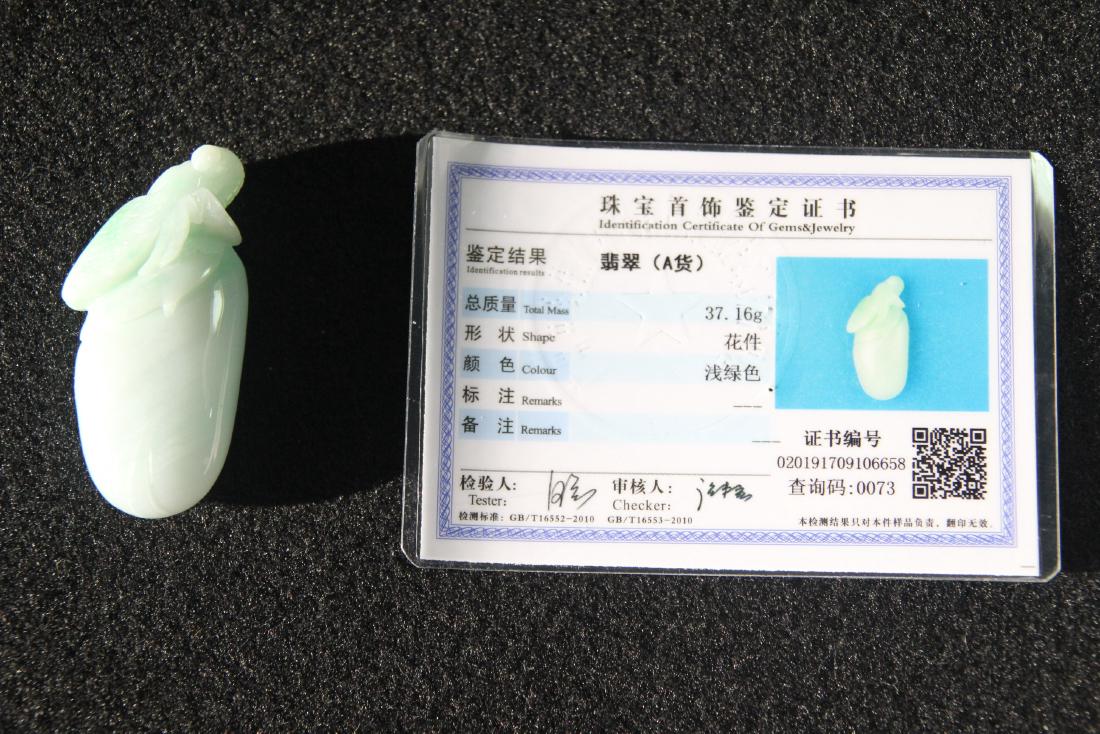 Chinese jadeite pendant (1 of 10)