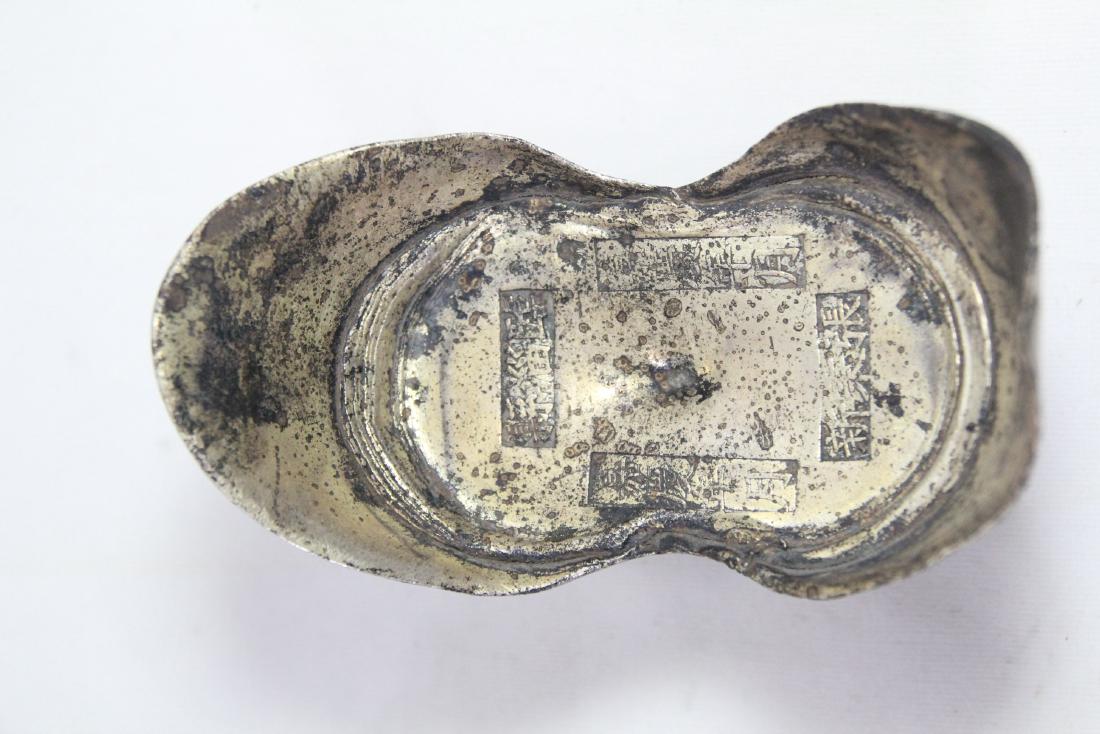 Chinese silver ingot (1 of 10)