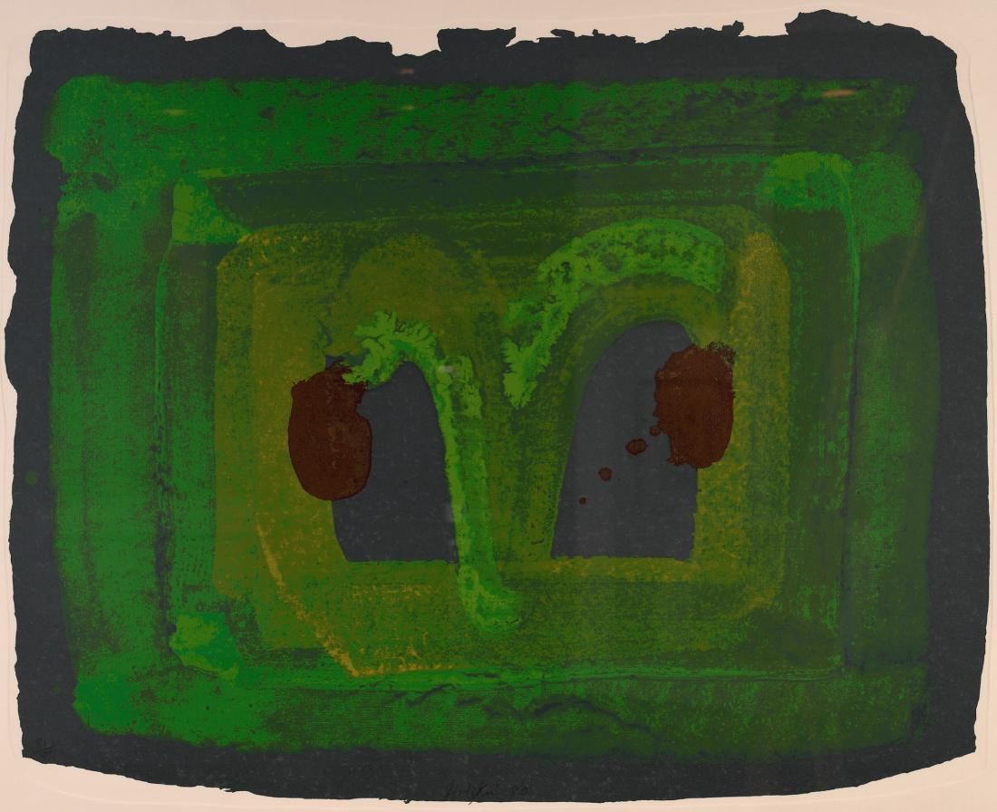 Howard Hodgkin, British, 1932-2017, "Lotus (1 of 3)