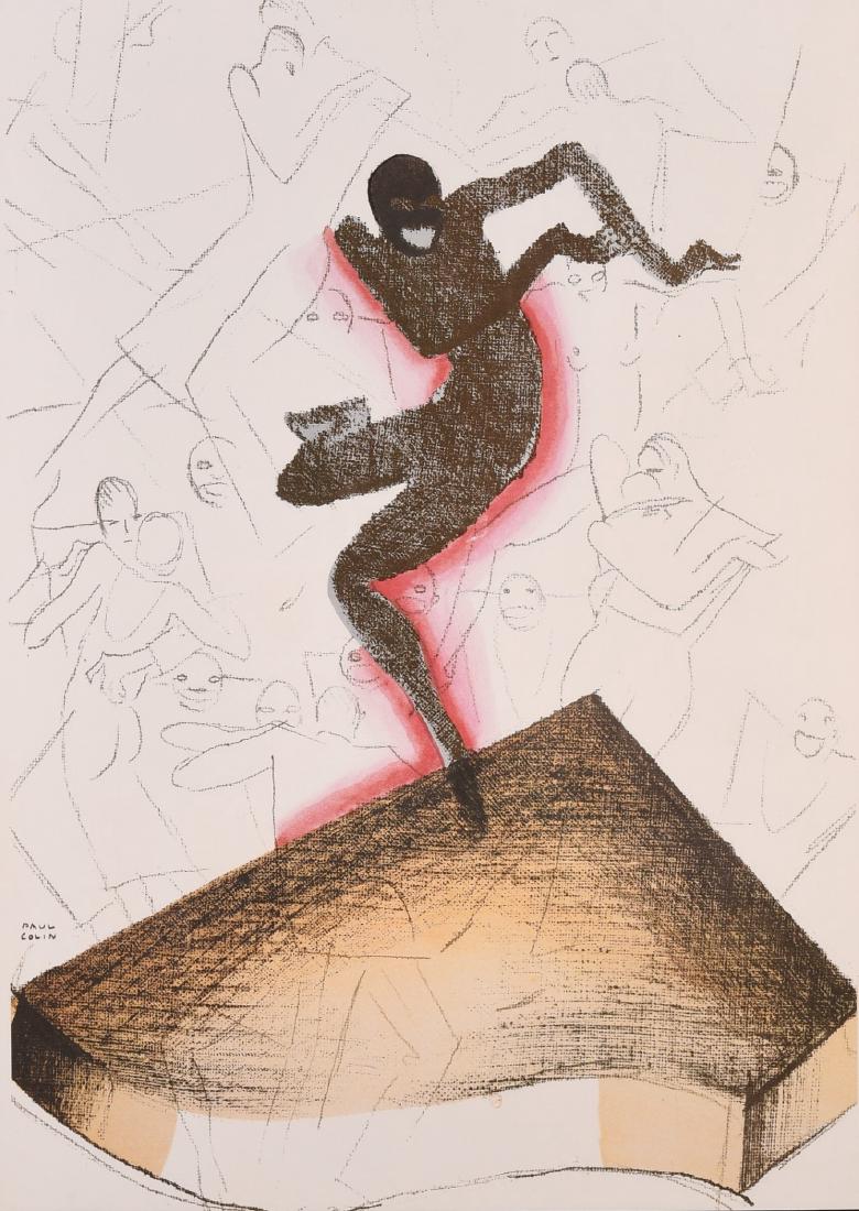 Paul Colin, French, 1892-1985, "Dancing on a Piano" (1 of 3)