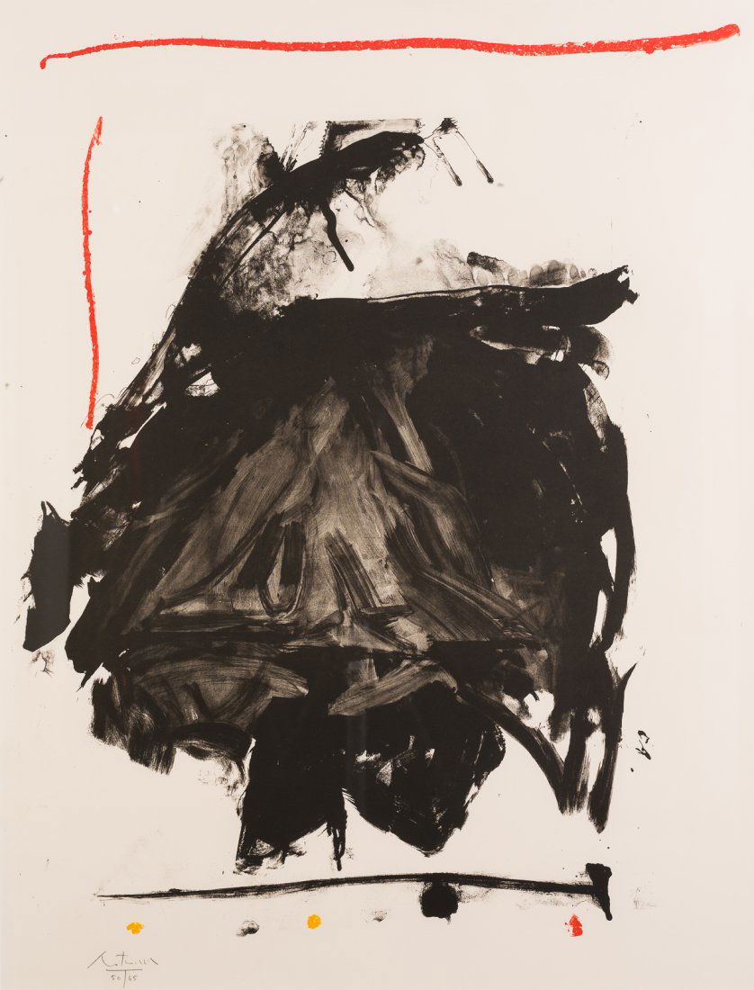 Robert Motherwell, American, 1915-1991, lithograph, (1 of 3)