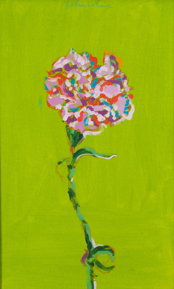 Fritz Scholder, American, 1937-2005, oil on canvas (1 of 4)