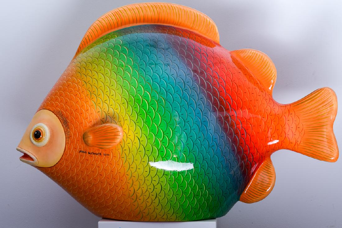 Sergio Bustamonte, Large Fish Sculpture (1 of 3)