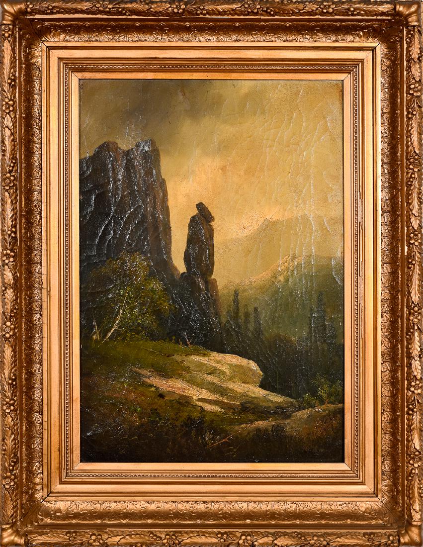 Frederick Shafer, Oil on Canvas Painting (1 of 5)