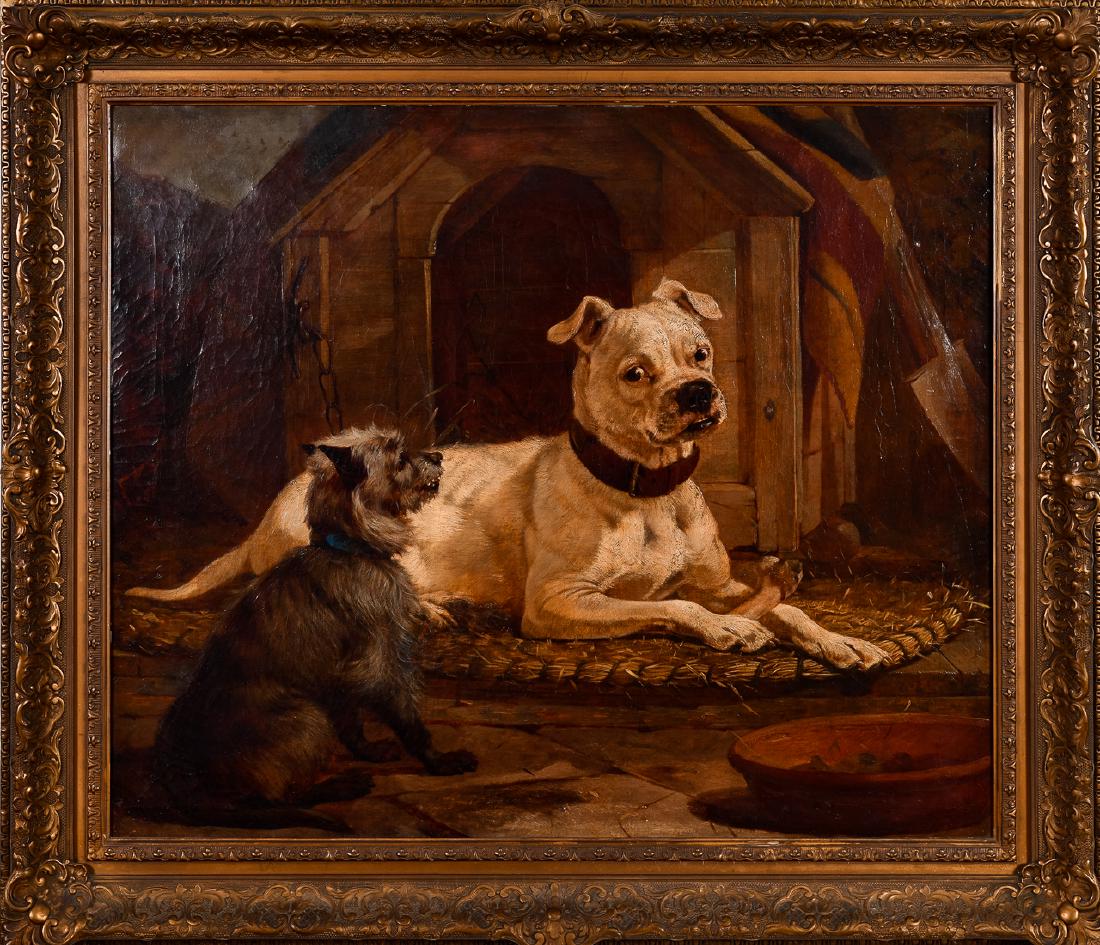 Attrib. William Osborne, Oil on Canvas Painting