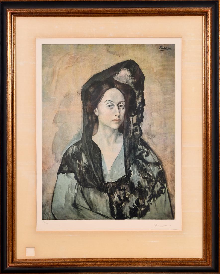 After Pablo Picasso, Color Lithograph (1 of 4)