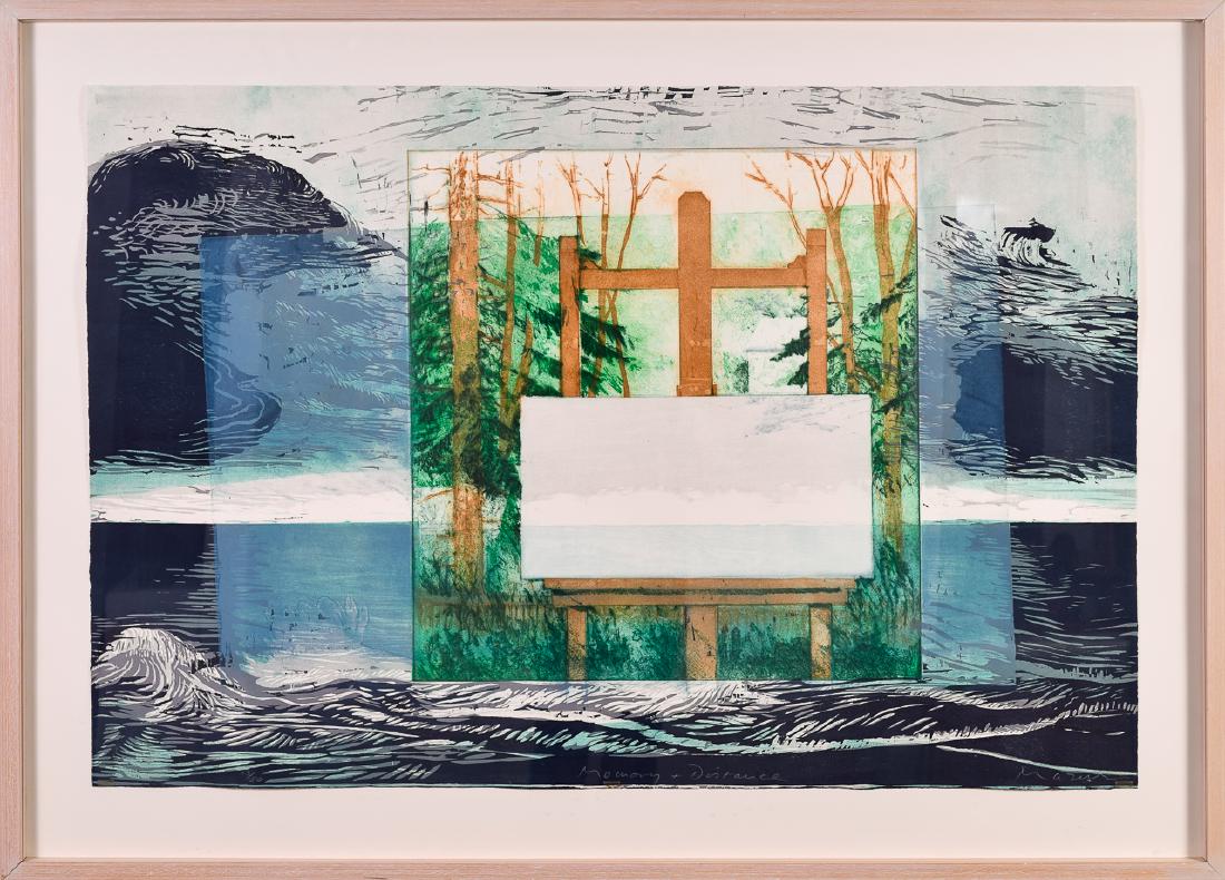 Michael Mazur, Etching, Woodcut, Monotype (1 of 5)