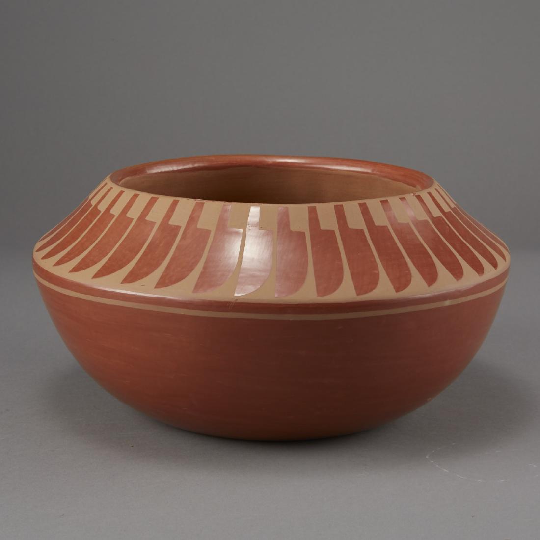 Blue Corn Redware San Ildefonso Pottery (1 of 7)