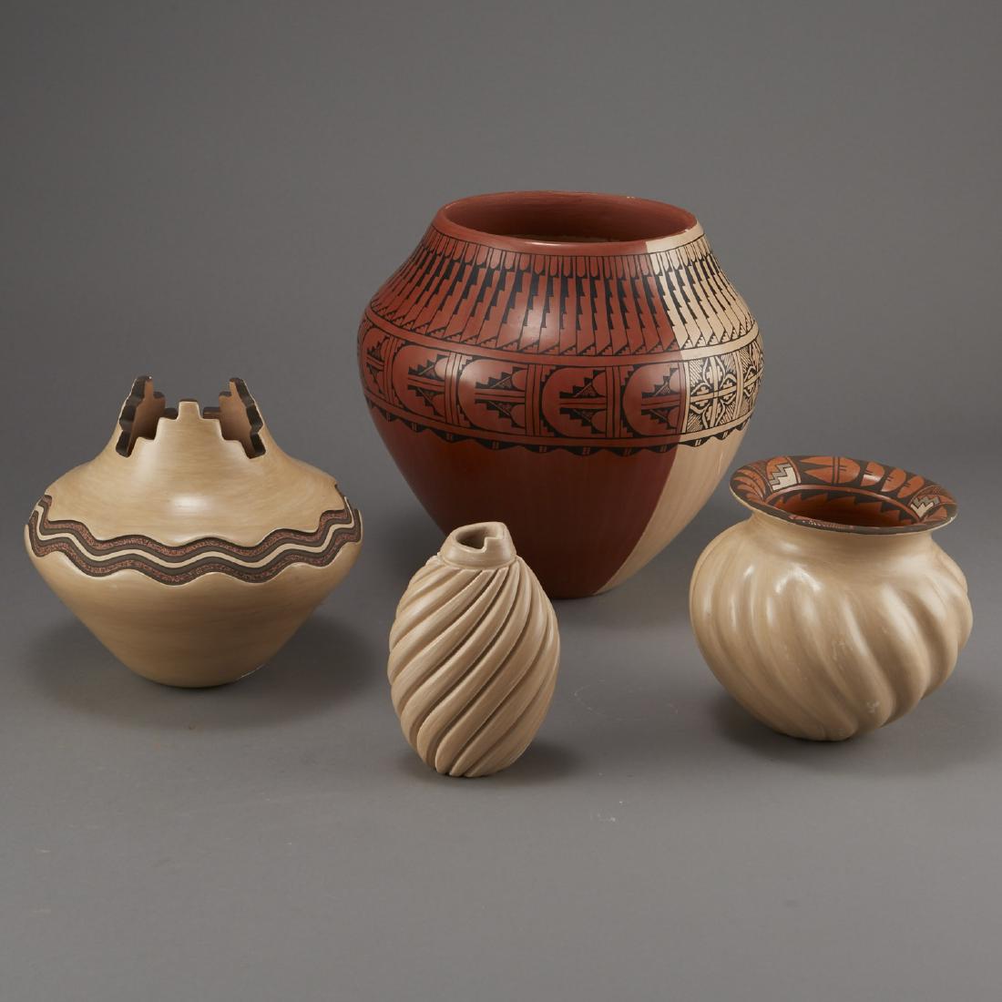 Group of Jemez Pottery Yepa and Fragua (1 of 8)