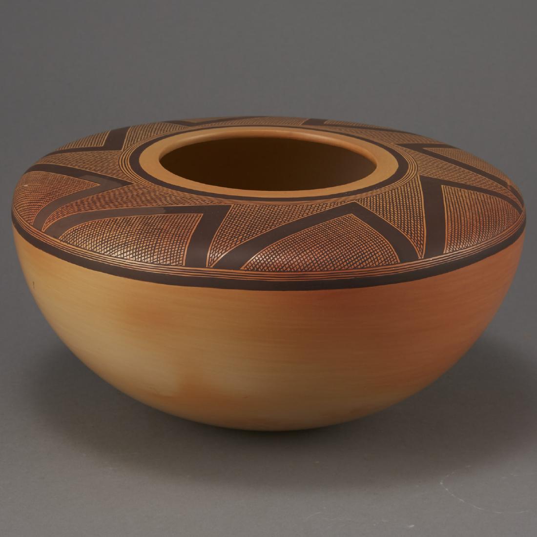 Jacob Nampeyo Polychrome Jar with Hand Print (1 of 6)