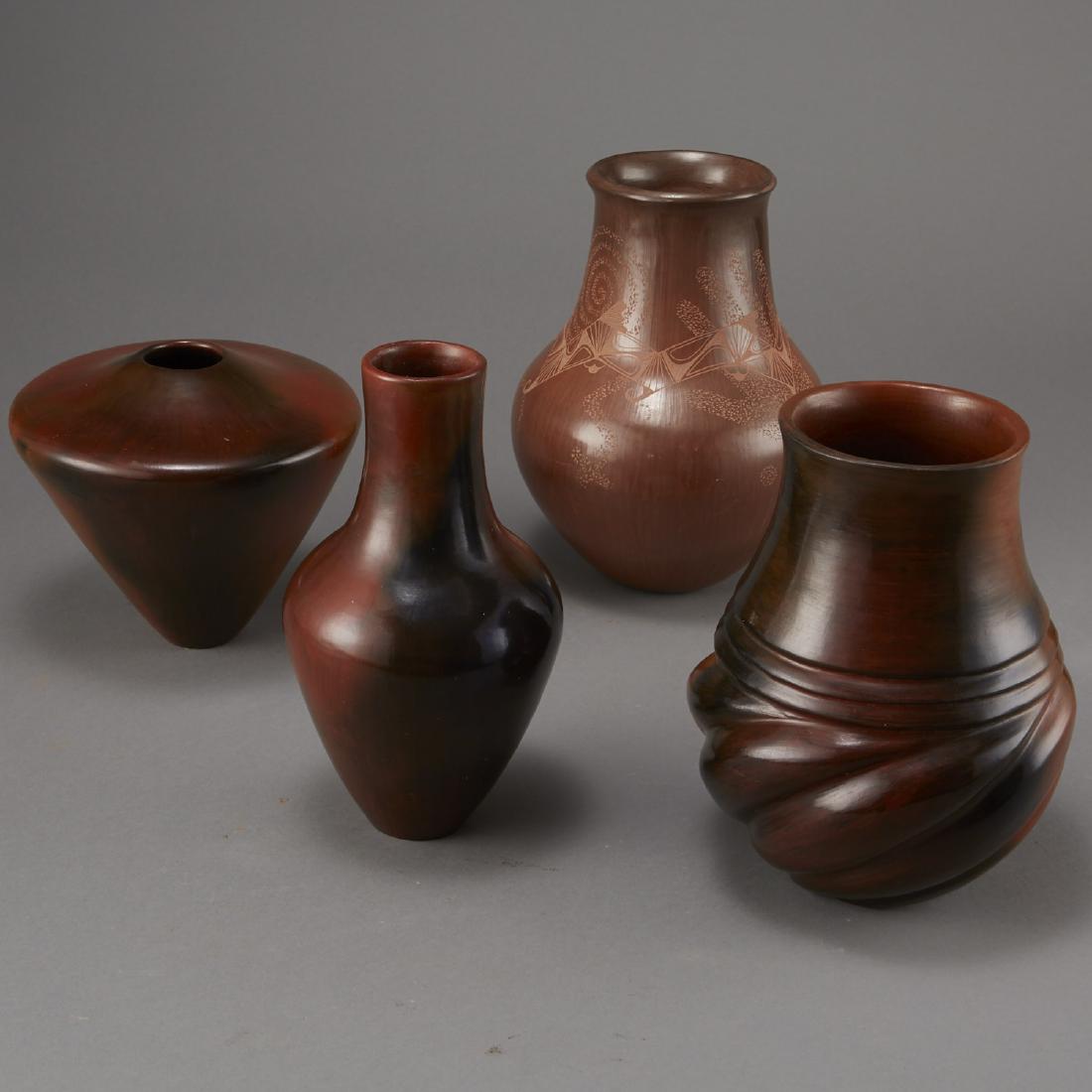 4 Brownware Pottery Manymules, Gonzalez, Cling (1 of 7)
