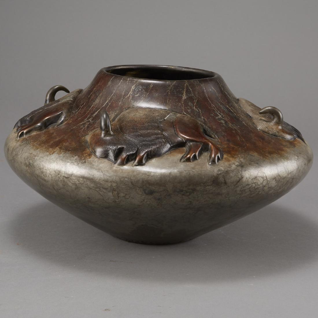 Pahponee Bronze Vessel In a Sacred Manner I Walk (1 of 5)