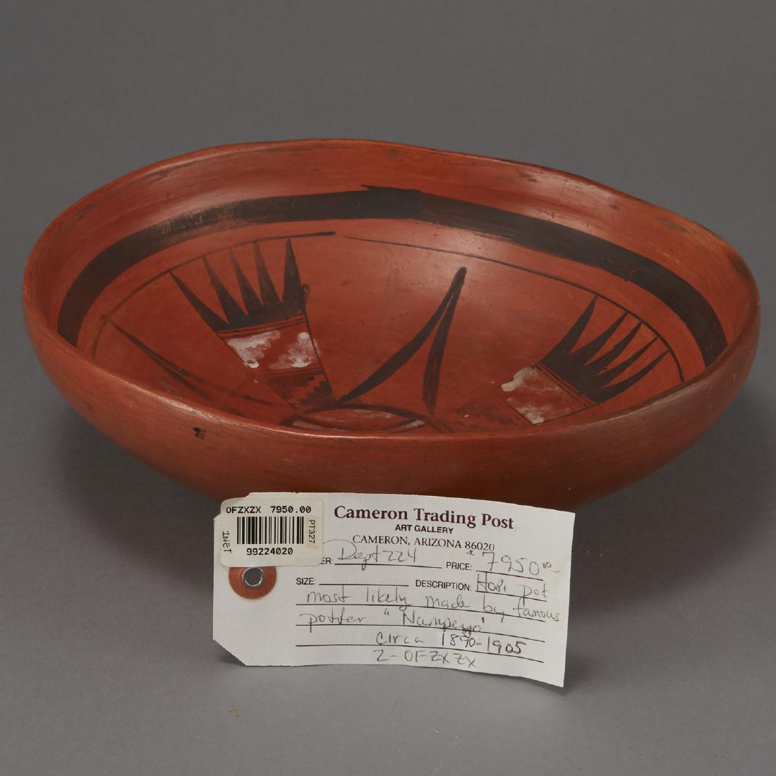Redware Bowl Attributed to Nampeyo of Hano (1 of 11)