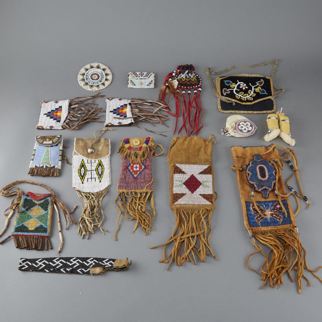 Group of 18 Native American Beaded Objects (1 of 11)