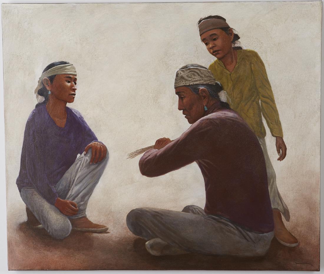 David Johns Acrylic on Canvas (1 of 4)