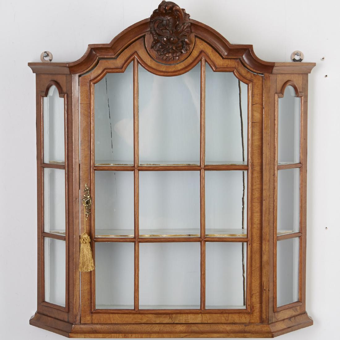 Antique Hanging Display Cabinet (1 of 6)