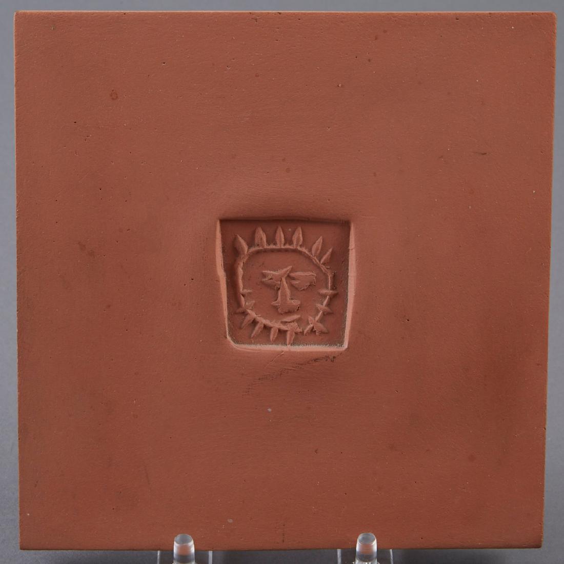 Picasso Petit Carre au Soleil Ceramic Tile (1 of 2)