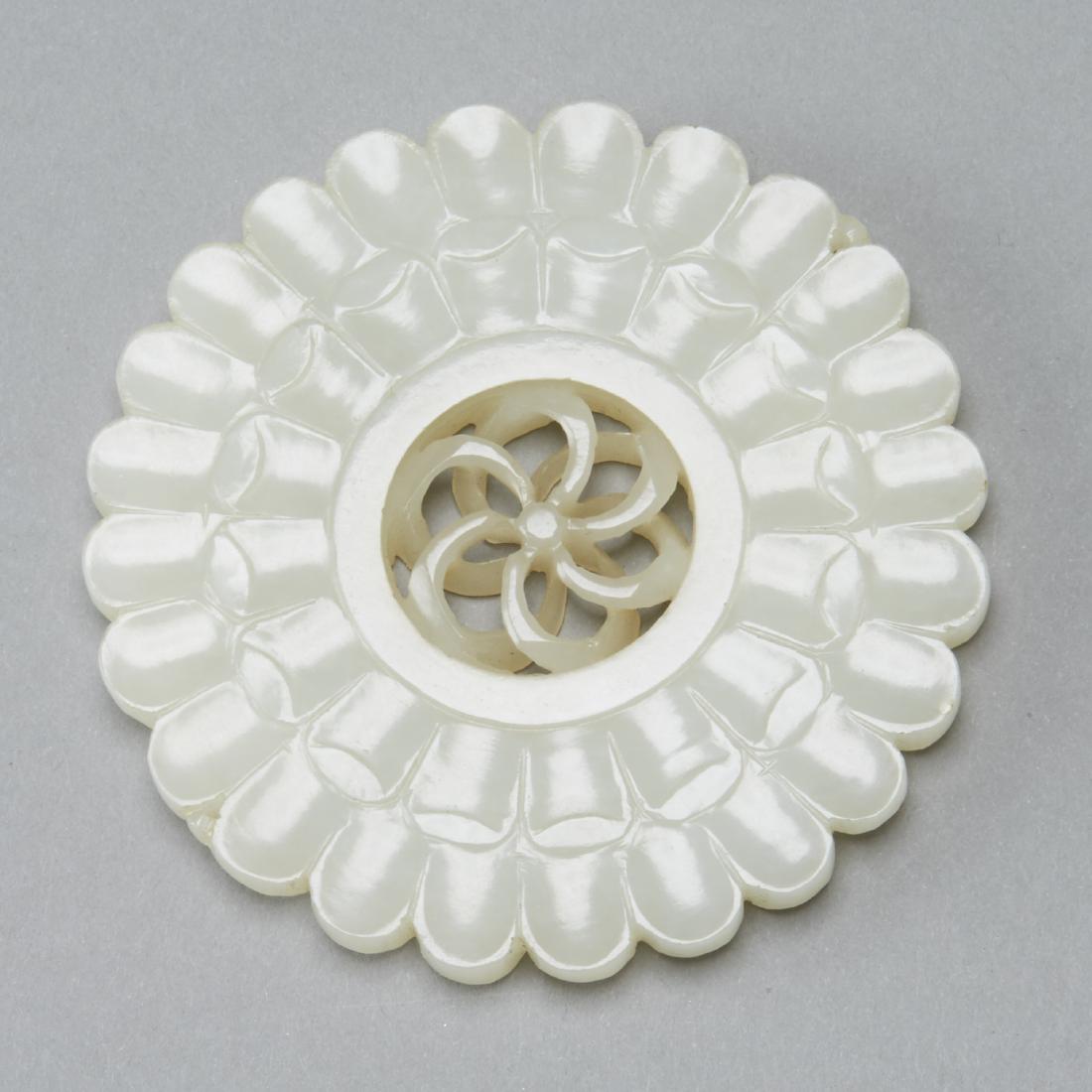 Large Chinese Jade Buddhist Prayer Wheel with Moving (1 of 5)