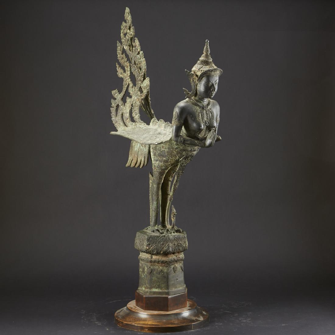 Thai Garuda Bird Bronze Sculpture (1 of 9)