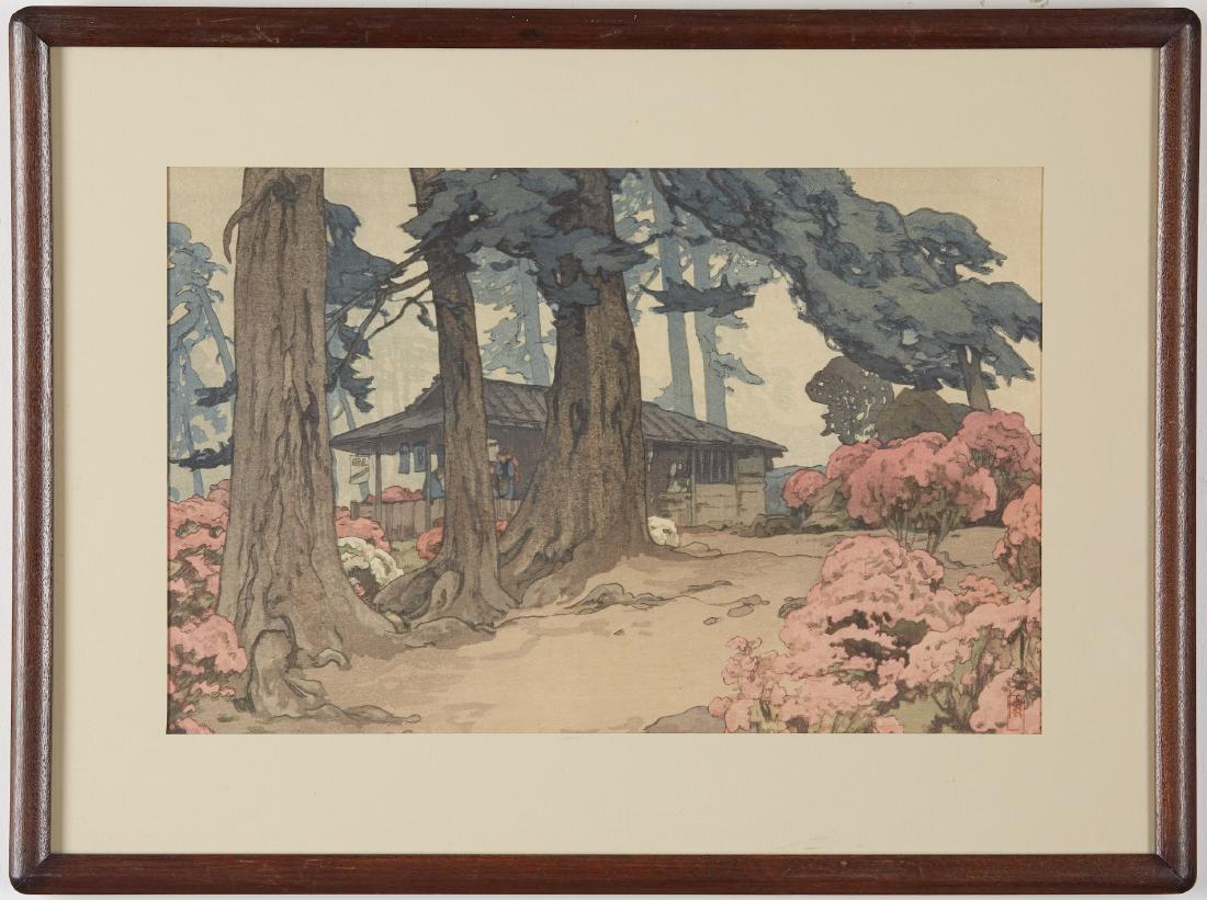 Hiroshi Yoshida Woodblock Print (1 of 3)