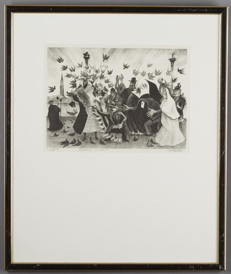 Adolf Dehn Innocence in Venice Lithograph (1 of 4)