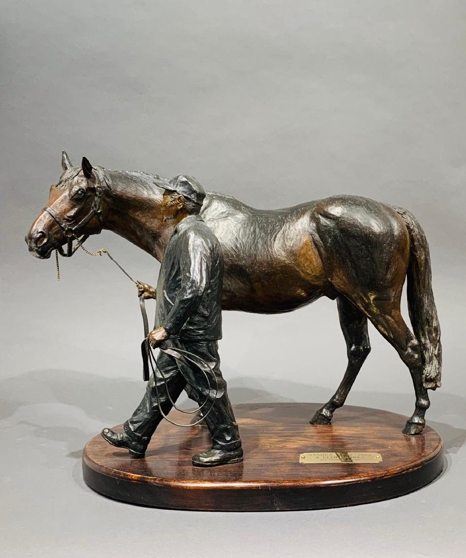 Liza Todd-Tivey "Nashua and Clem" Bronze Sculptur (1 of 5)