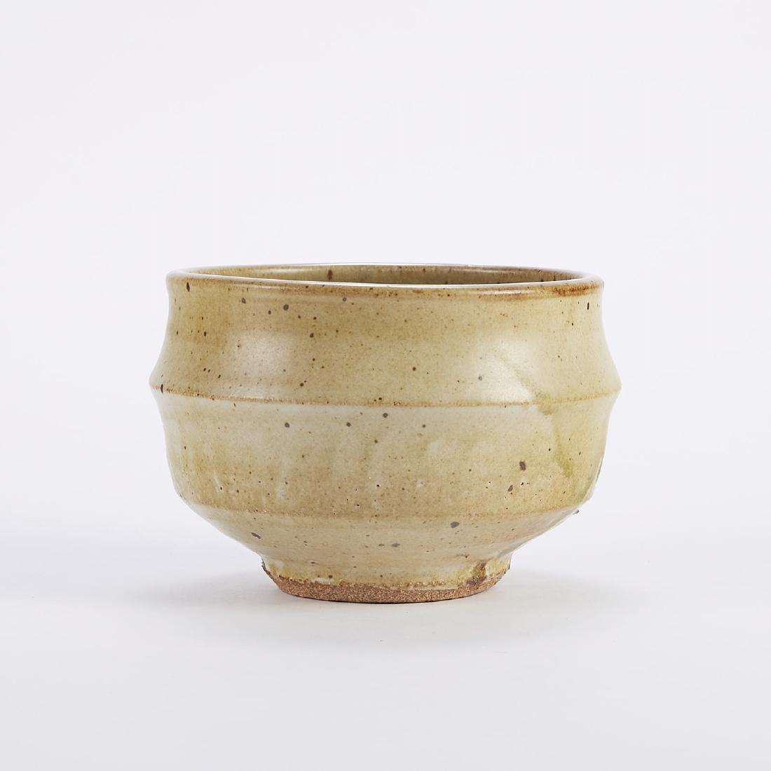 Warren MacKenzie Studio Pottery Bowl Gold and Gre (1 of 4)