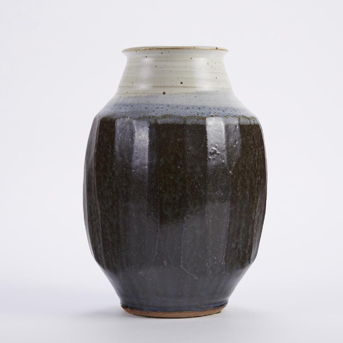 Warren MacKenzie Fluted Studio Pottery Vase (1 of 6)