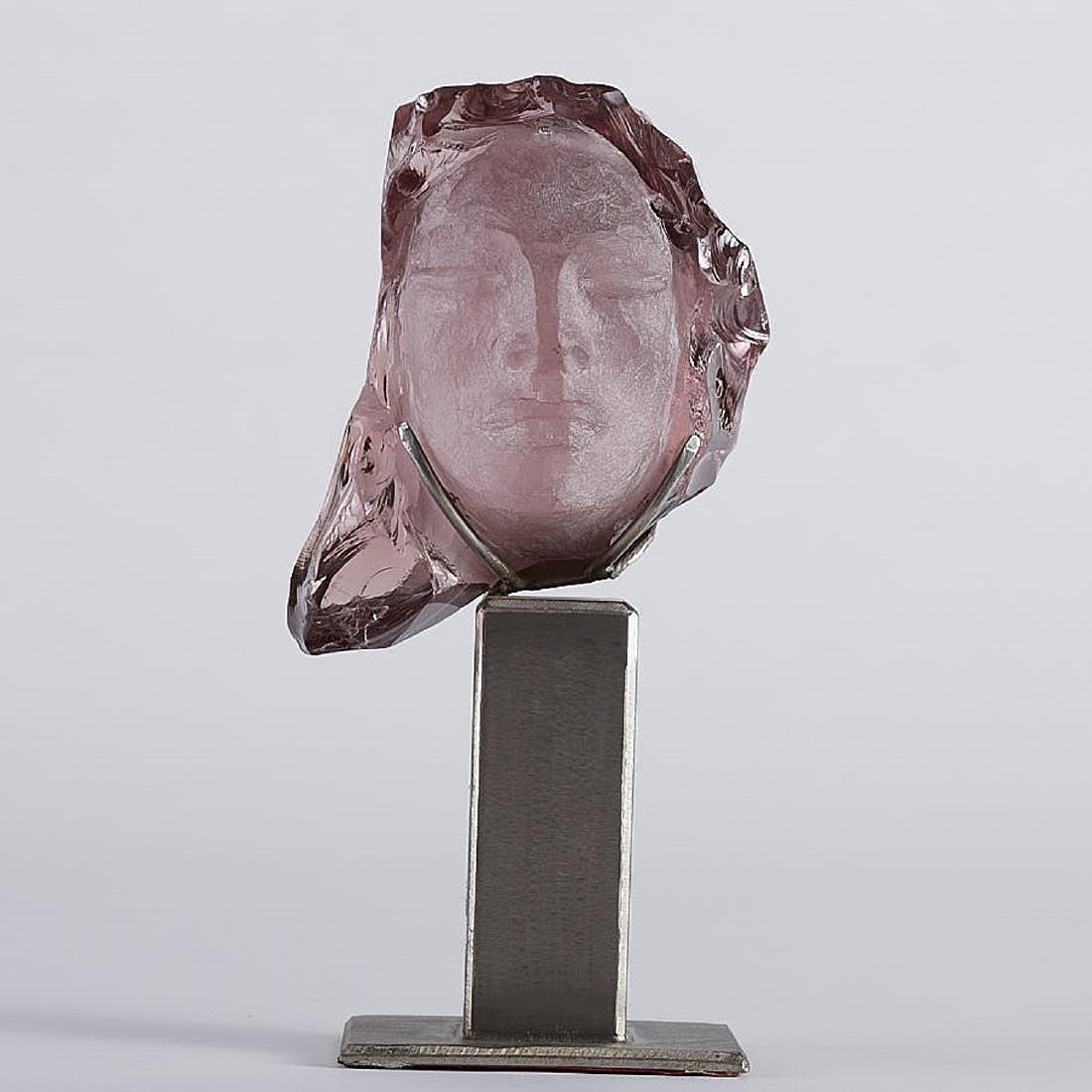 Suzanne Pascal Art Glass Head (1 of 3)