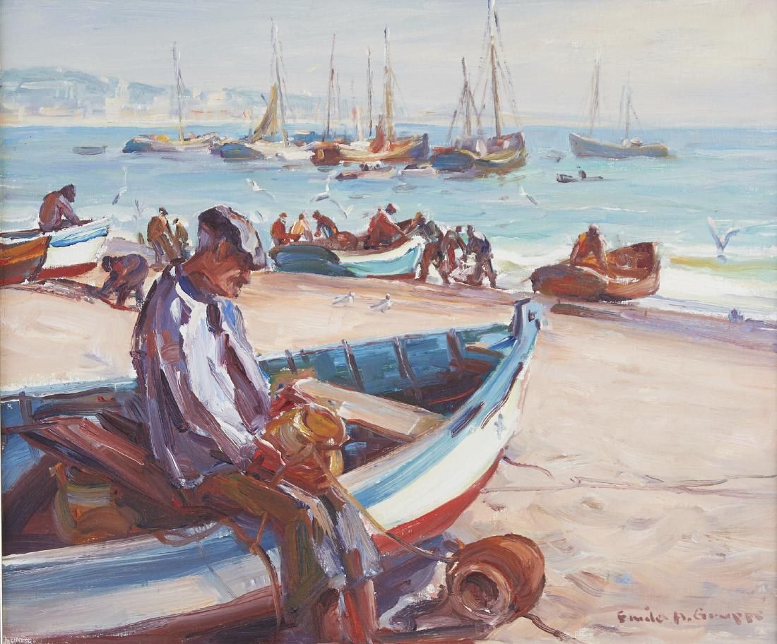 Emile Gruppe Oil on Canvas (1 of 4)