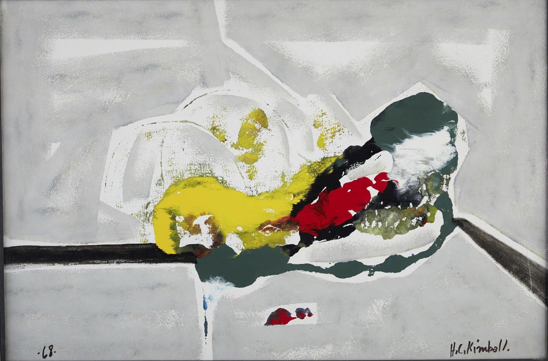 Harold Kimball Oil on Canvas (1 of 4)