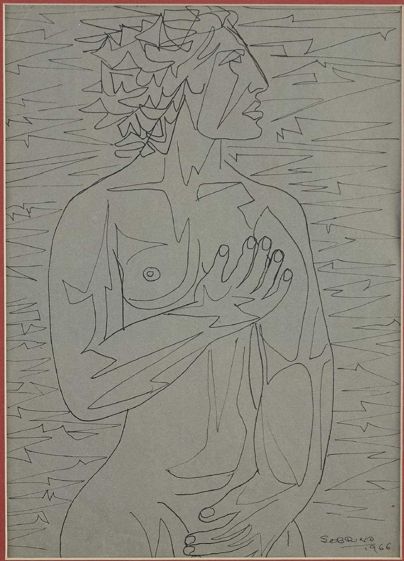 Pair Carlos Sobrino Drawings (1 of 6)