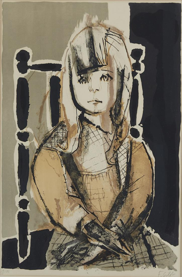 Francoise Gilot "La Petite Fille" Lithograph (1 of 5)