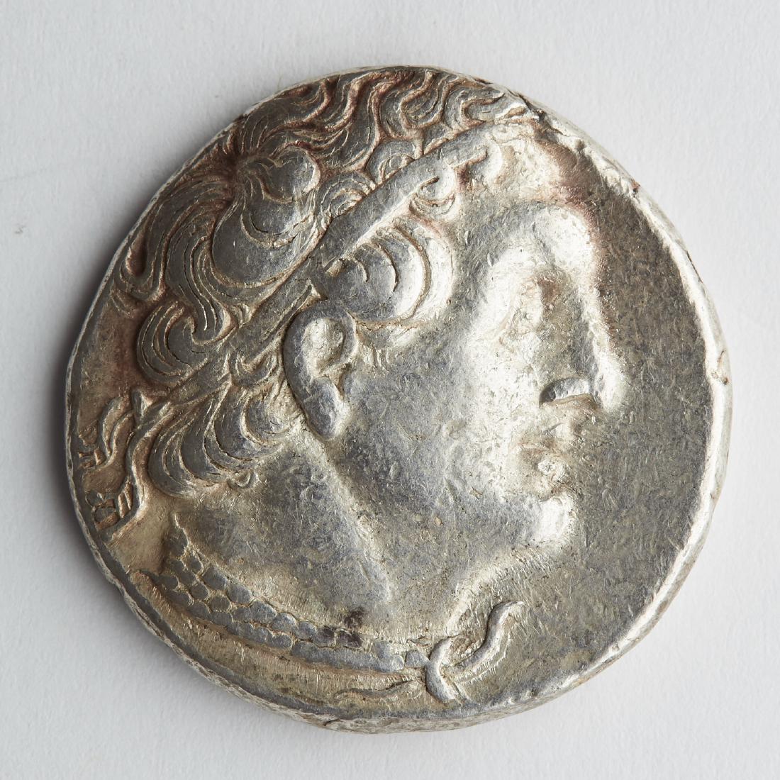 Ancient Greek Coin- Ptolemy II Tetradrachm (1 of 2)