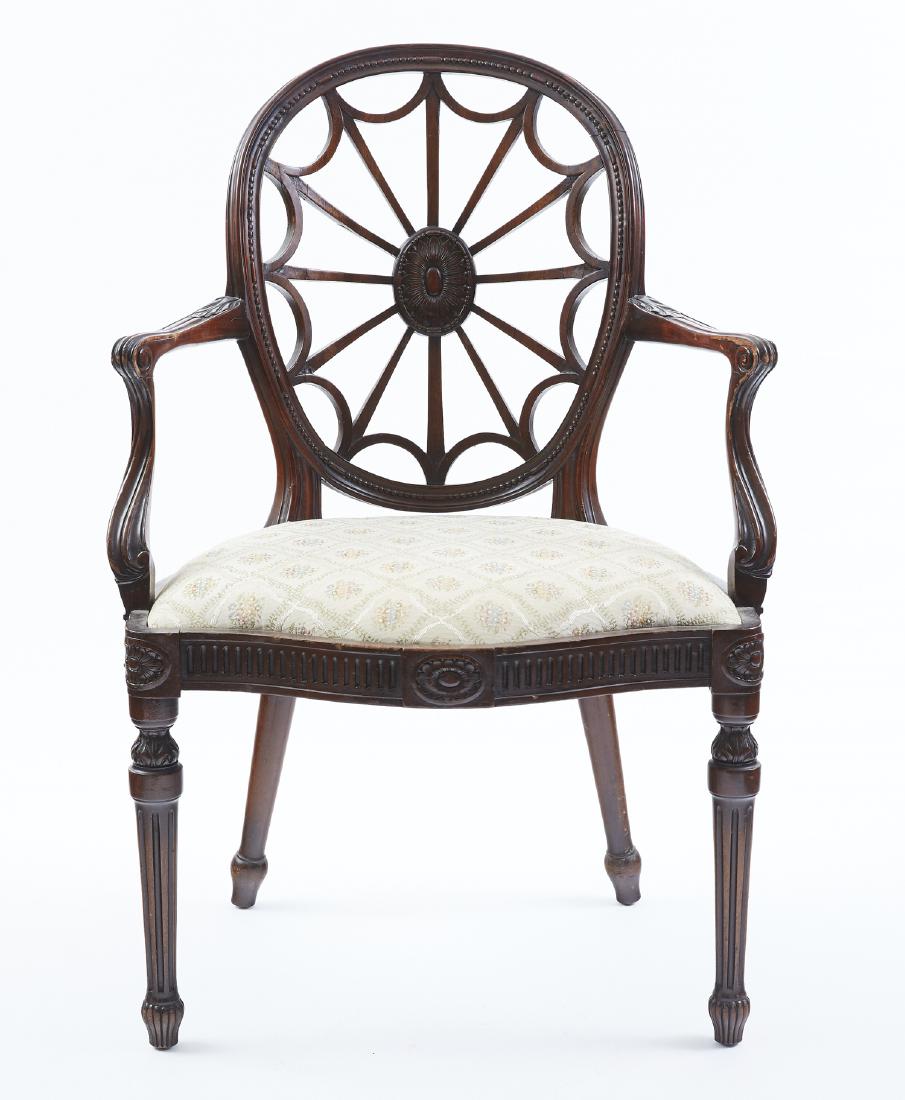20th Century Georgian Style Armchair (1 of 5)