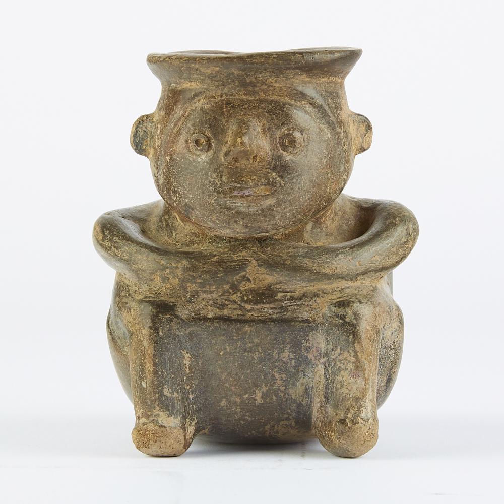 Mississippian Mound Builders Effigy Jar (1 of 6)
