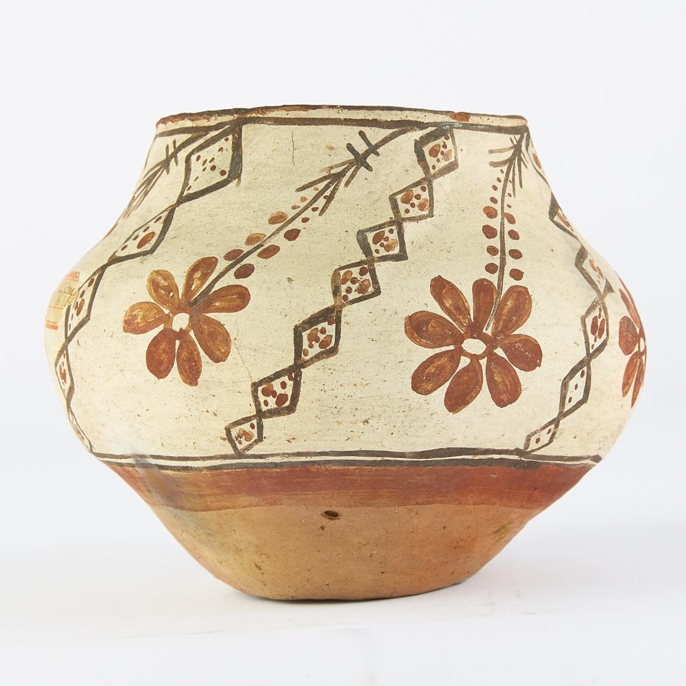 Acoma Pueblo Polychrome Pottery Jar ca. 1880 (1 of 7)