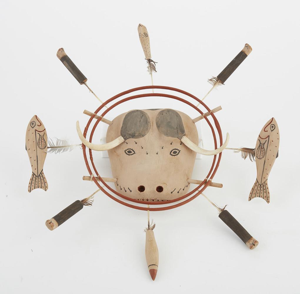 Umyan Yup'ik Musk Ox Mask (1 of 4)