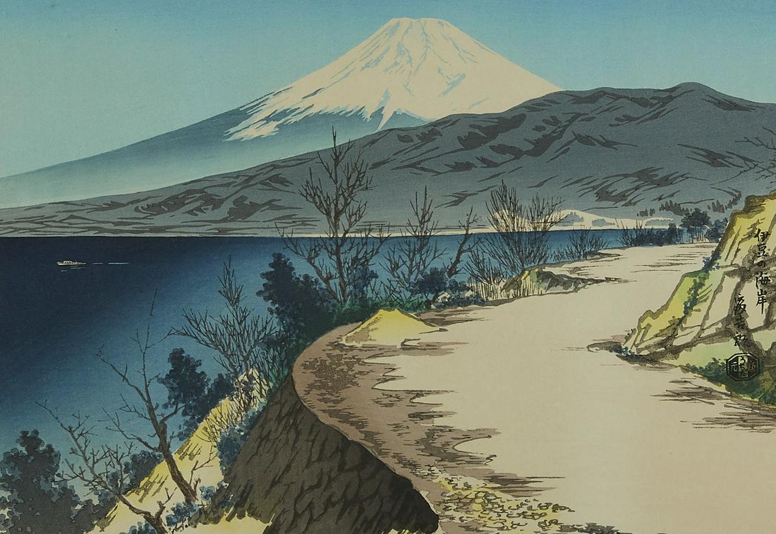 Grp 2: Tomikichiro Tokuriki Woodblock Prints (1 of 8)