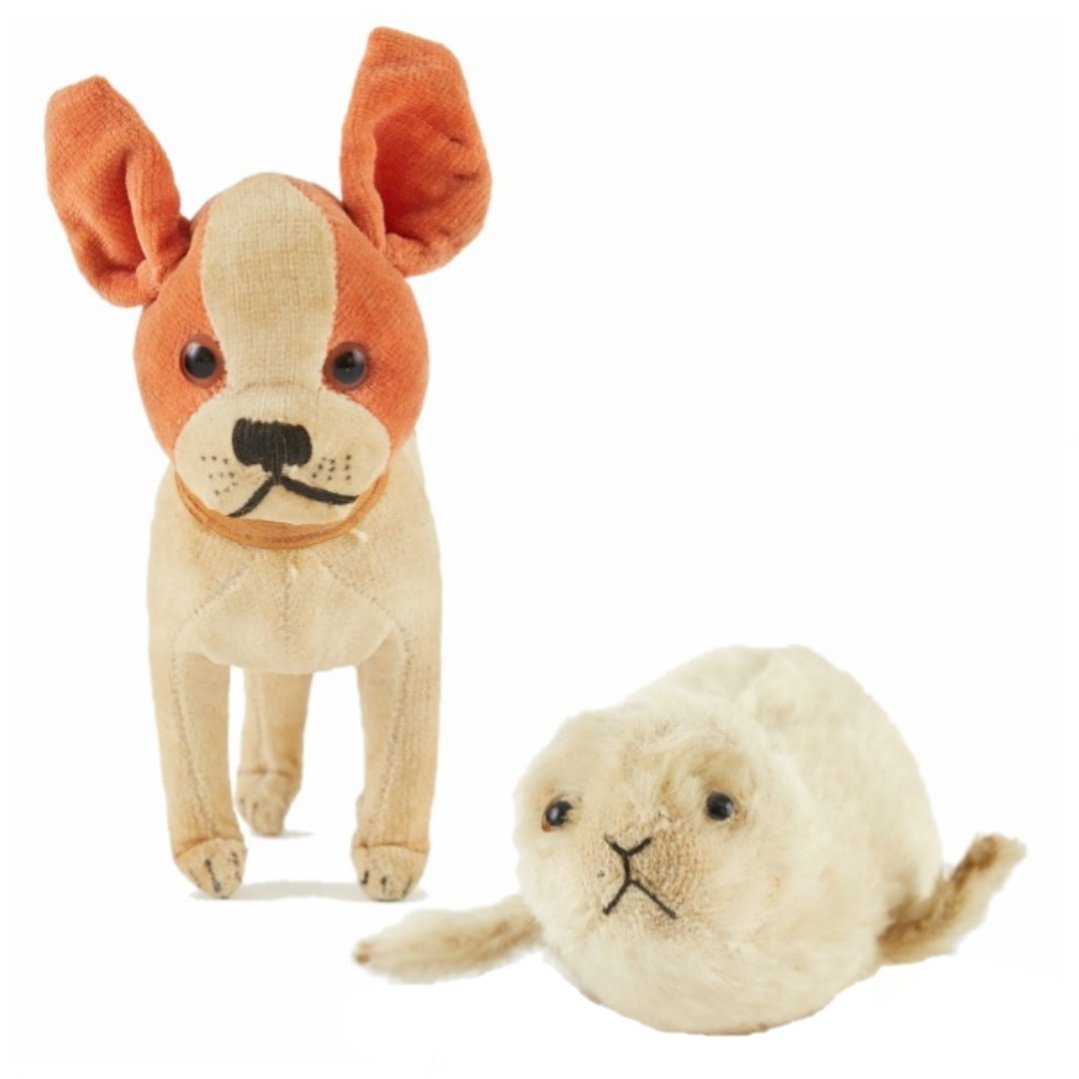 Grp 2: Steiff Bulldog AND Steiff Seal (1 of 11)