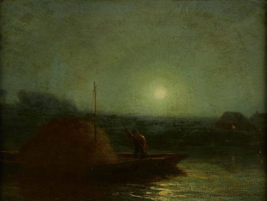 Benjamin Eggleston "Moonlight on the Lieutenant" (1 of 4)