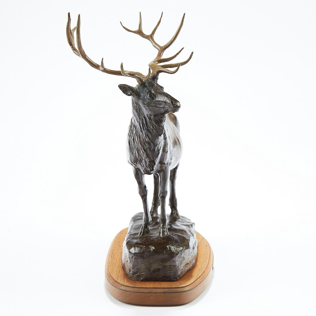 Robert Scriver "The Exalted Ruler" Bronze Sculptu (1 of 4)