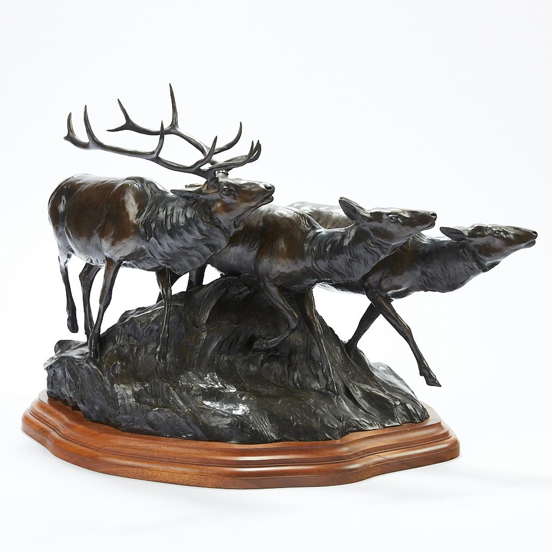 Veryl Goodnight Bronze Sculpture Spirit of Autumn (1 of 8)