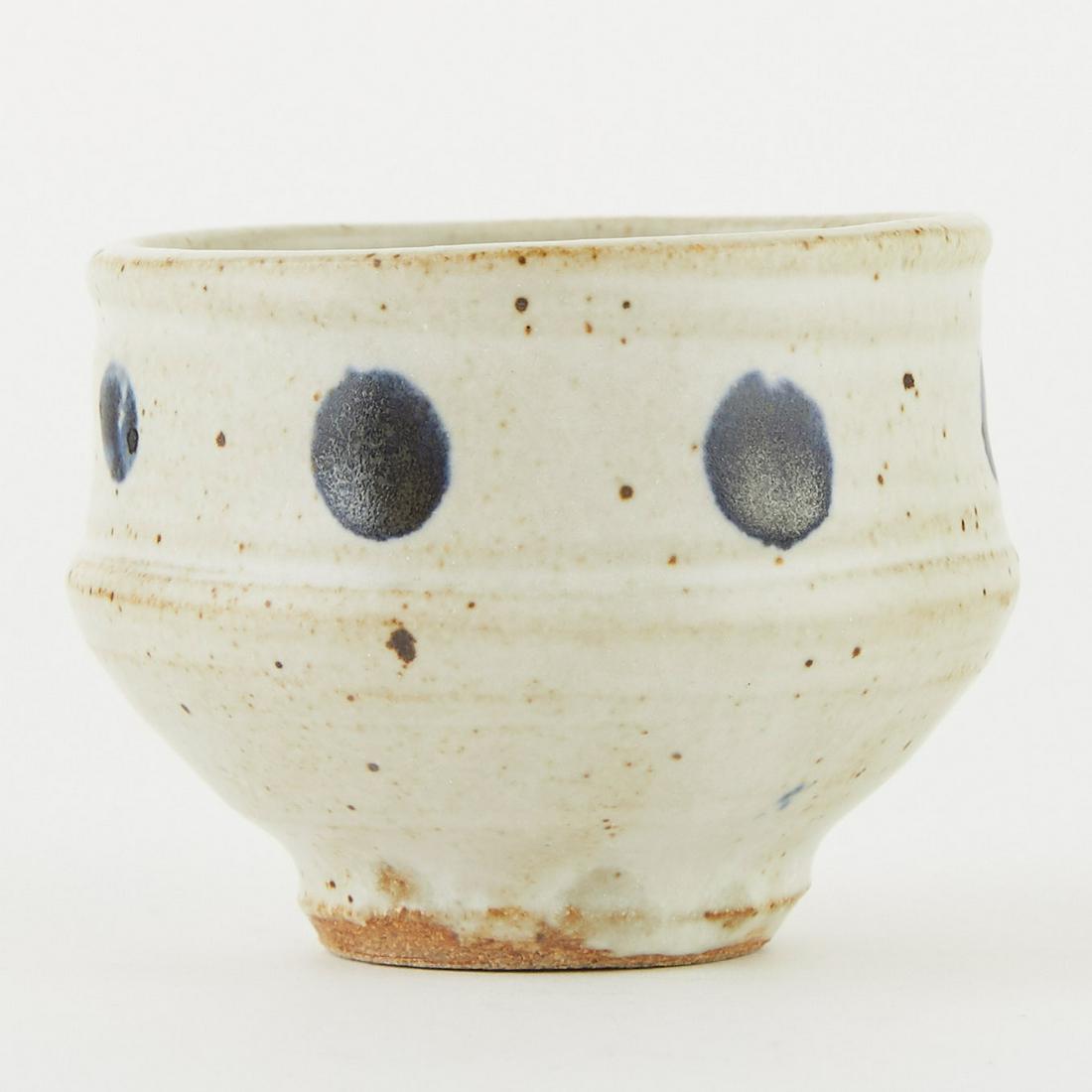 Warren MacKenzie Studio Pottery Dotted Tea Bowl M (1 of 6)