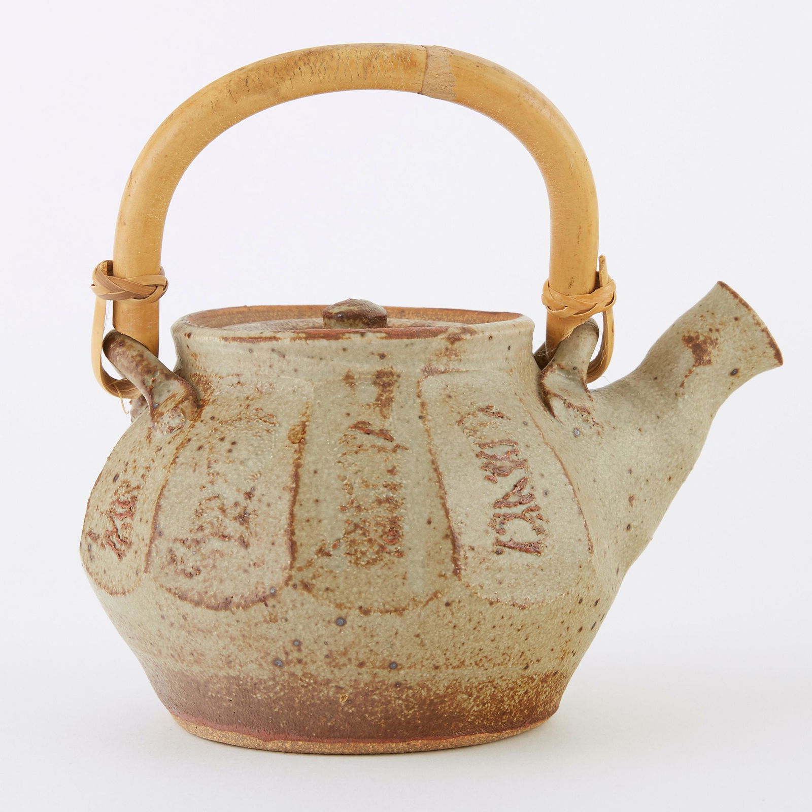 Warren MacKenzie Studio Pottery Faceted Teapot (1 of 6)