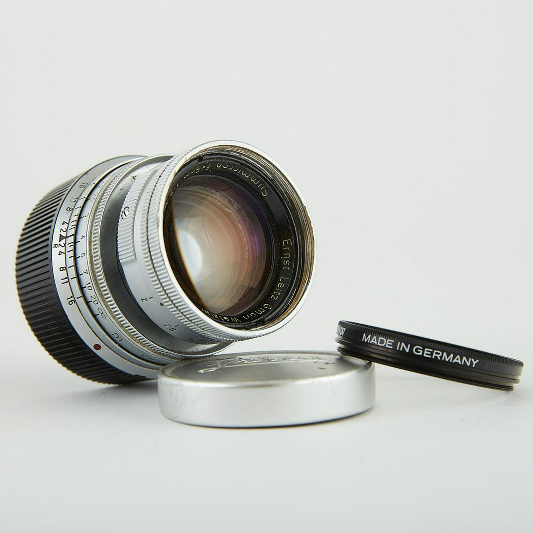 Leitz SummiCron f-5 cm 1:2 Camera Lens with B+W P (1 of 4)