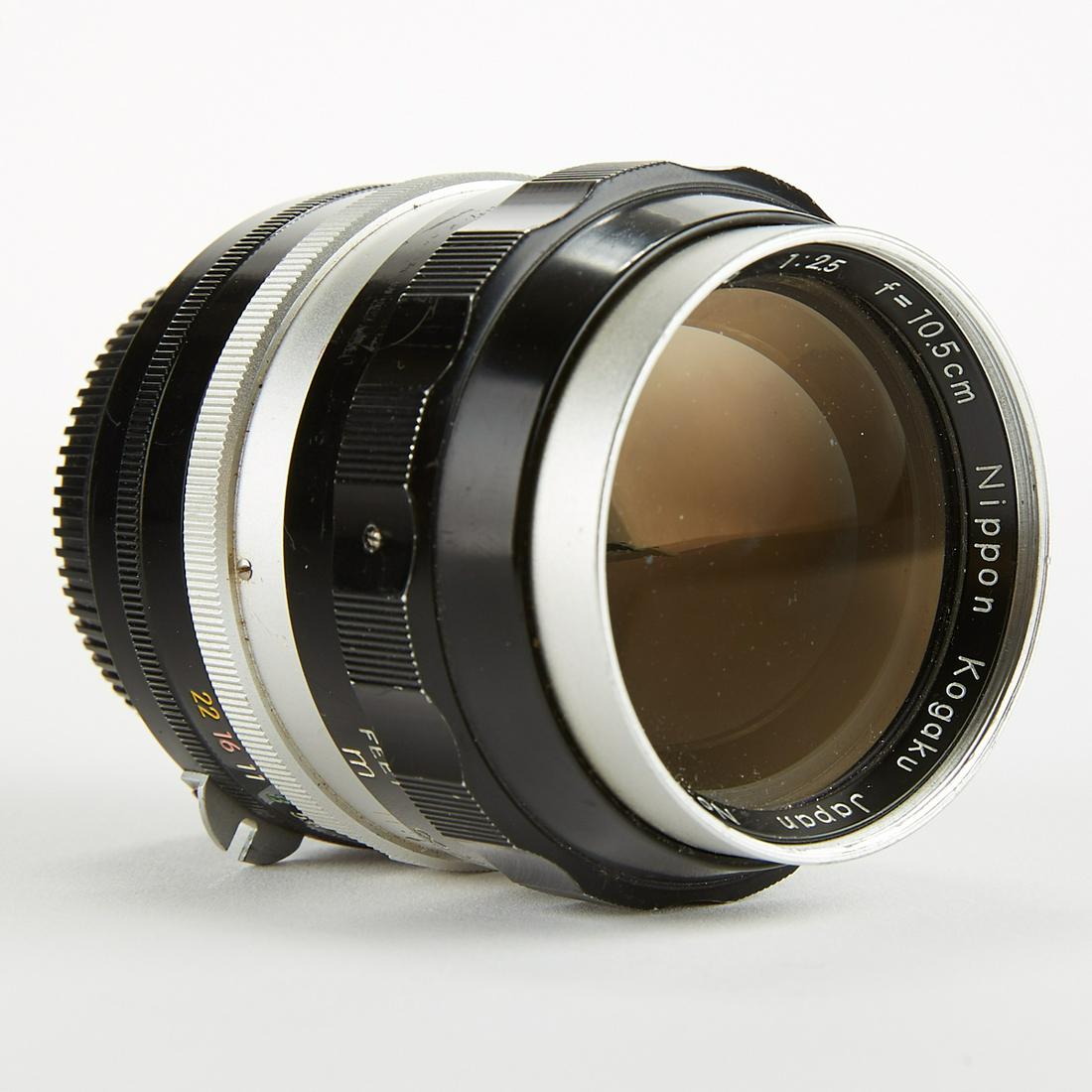 Nikkor-P Auto 1:2.5 f=10.5 cm Camera Lens (1 of 4)